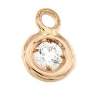Charm Marco Gerbella Dame in Gold Diamante 0.07 Ct TF-OC-31-1R - TF-OC-31-1R